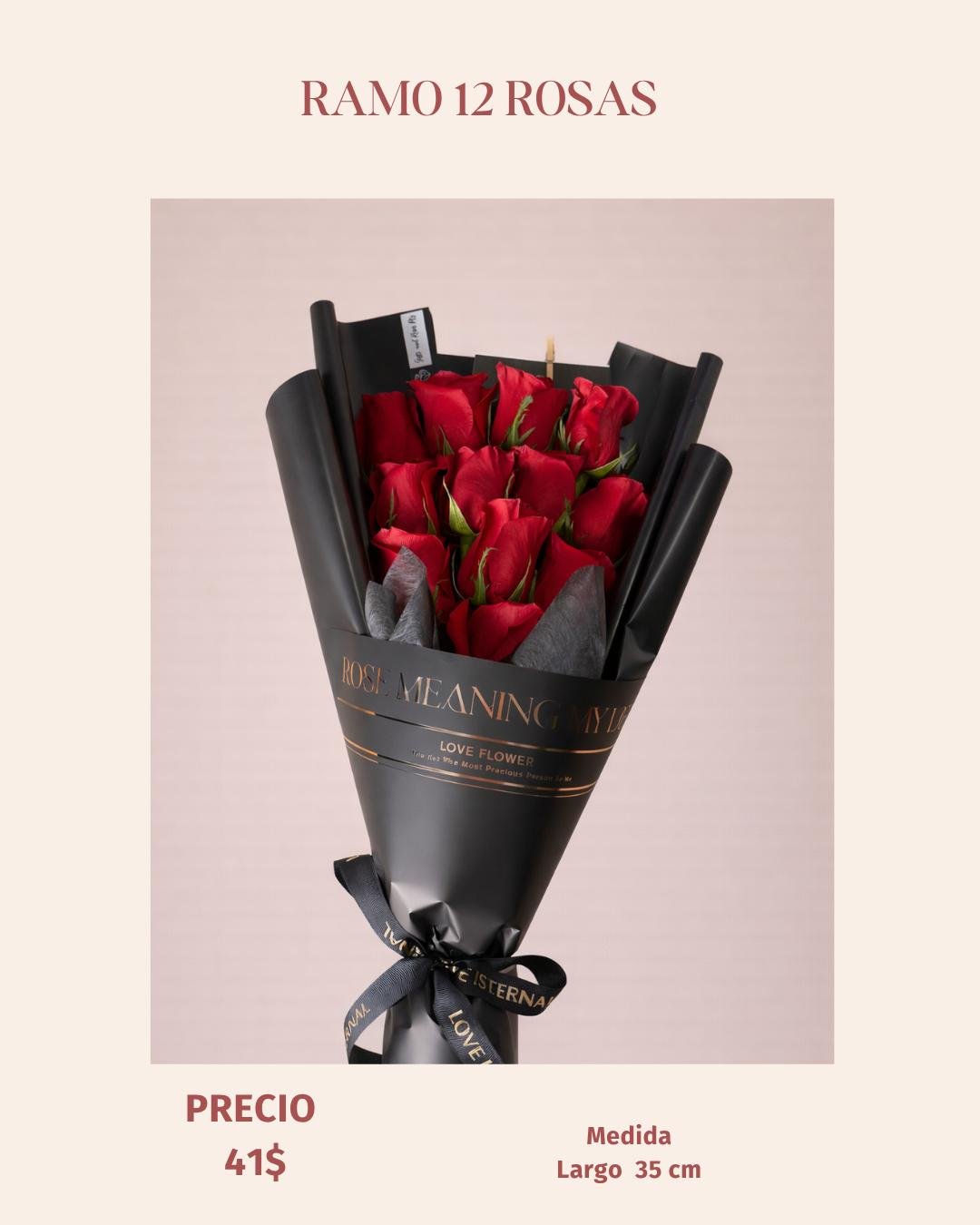 Ramo 12 Rosas